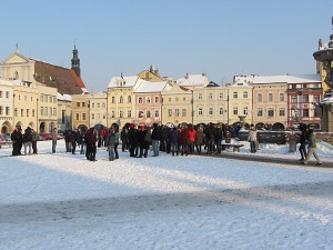 Budějcký protest proti dohodě ACTA