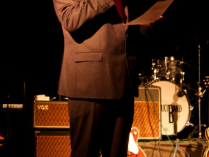 Moderování večera se zhostil Doktor Buben