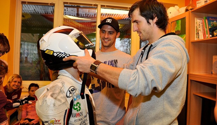 Jakub a Matěj Smržovi v Centru Bazalka