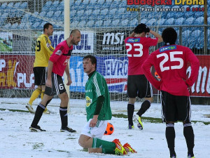 Jaroslav Machovec zpytoval po penaltovém faulu na Borka svědomí
