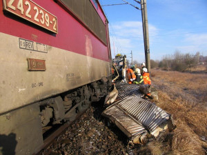 Tragický střet dodávky a vlaku u Protivína