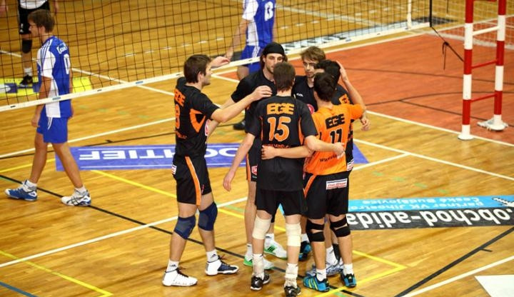 Radost volejbalistů EGE