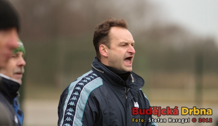 Trenér SK Jankov Ivo Čech