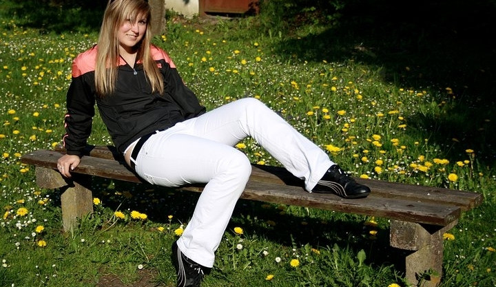 Průběžně vedoucí dívka Jana Voříšková