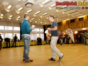 Poslední přípravy před první disciplínou