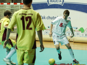 Lukáš Reidinger sleduje Antonína Arnolda z Absolut Teamu