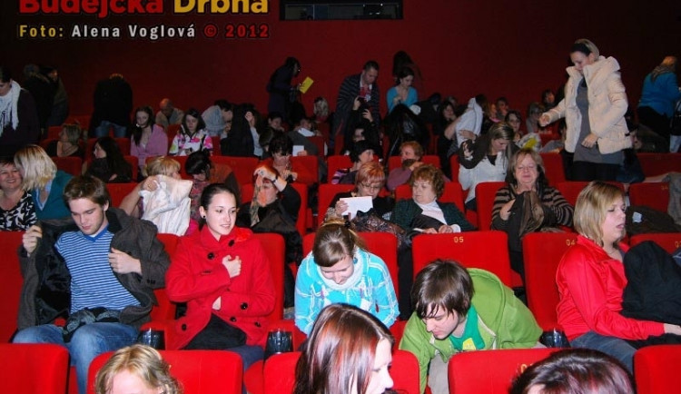 První Dámská jízda v multikině CineStar v roce 2012