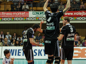 Radost Jakuba Novotného po posledním míči