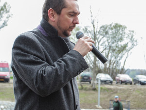 Svůj proslov přednesl rovněž primátor města Juraj Thoma