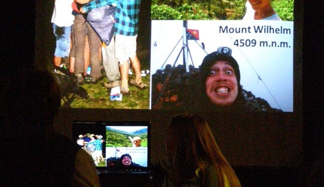 Přednáška studentů Jihočeské univerzity o expedici na Papuu-Novou Guineu