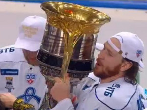Budějcký obránce Filip Novák vyhrál ruskou KHL!