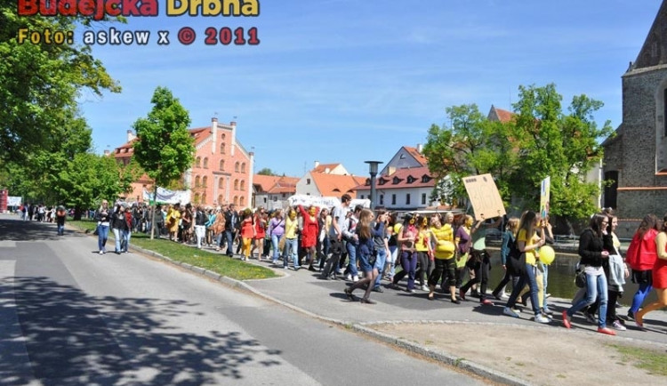 Tento týden budou v Budějcích dovádět studenti