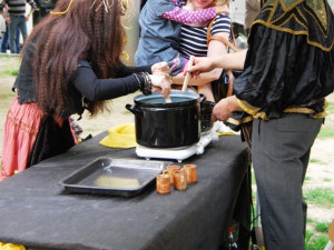 Rej čarodějnic na letní scéně KD Slavie