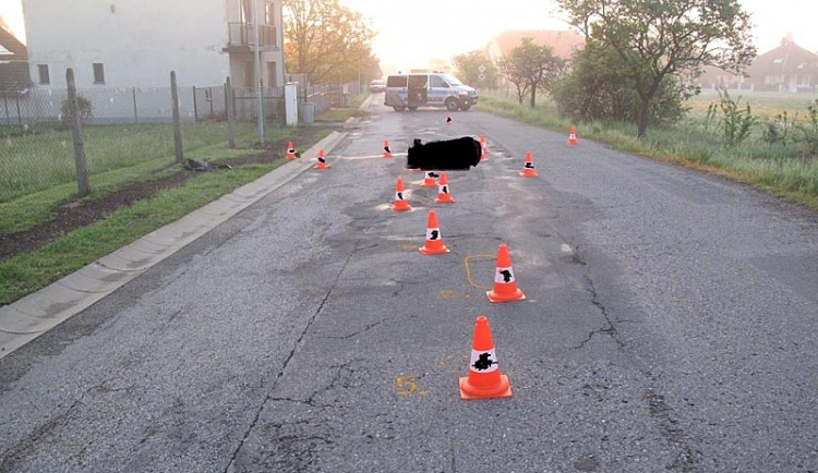 Místo tragédie v Dubném na Budějcku