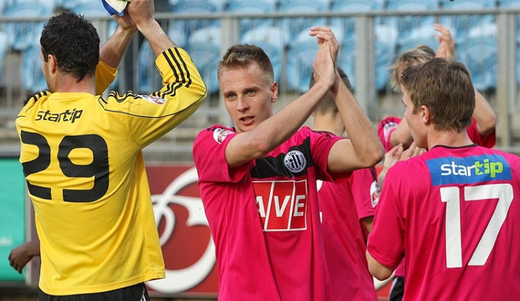 Devatenáctiletý útočník František Němec rozhodl zápas mezi Dynamem a Mladou Boleslaví