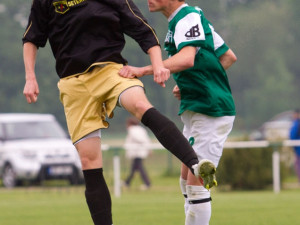 V hlavičkovém souboji tentokrát Růžička se smolařem utkání Loškem