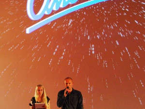 Moderátoři rádia Kiss jižní Čechy Andrea Švihovcová a Tom Herber