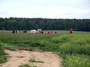 Nehoda se stala mezi Šindlovými Dvory a Mokrým