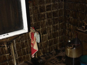 Požár zahradní chaty u Lučního jezu