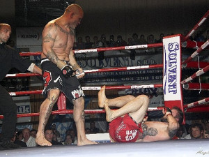 Luboš „Hyena“ Vrňata vítězí KO