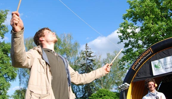 Kejklířský workshop - hra s diabolem