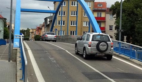 Modrý most se opět otevře automobilovému provozu