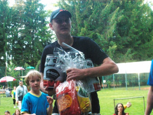 Kapitán vítězného družstva Boban Tomšíček