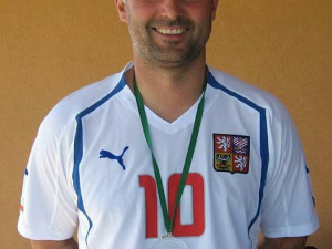 Tomáš Pintér s medailí mistrů