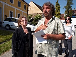 Jana Synková se Zdeňkem Troškou