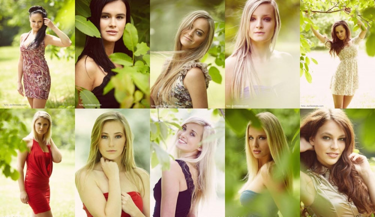 Finalistky soutěže Maturantka Roku 2012