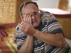 Natáčení fackovací scény