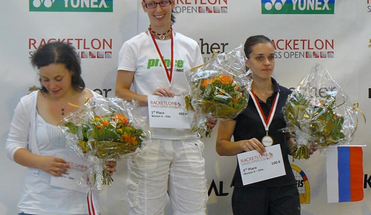 Zuzana Kubáňová na stupních vítězů ženského singlu