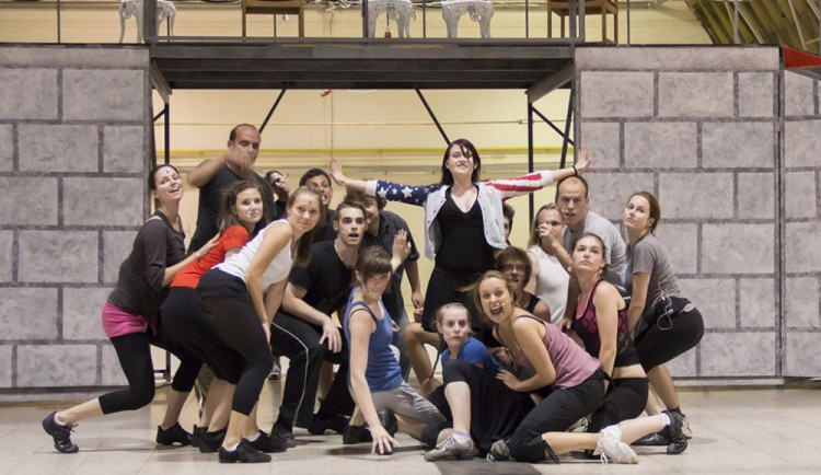 Zkouška muzikálu Casanova