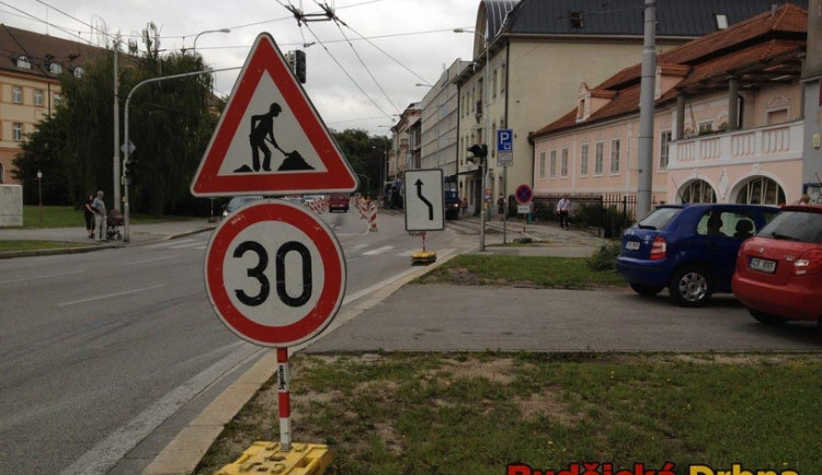 Další dopravní omezení v Budějcích