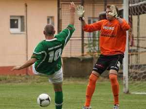 Rudolf Weinhard byl ve slibné šanci, štěstí mu ale proti Jindřichu Vokatému nepřálo
