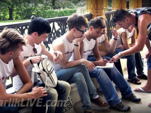 Finalisté soutěže GAYMAN Česko Slovensko na soustředění v jižních Čechách