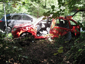 Vážná dopravní nehoda nedaleko Chotýčan na Budějcku si vyžádala šest zraněných
