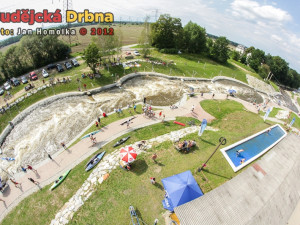 Pohled na druhou půlku kanálu