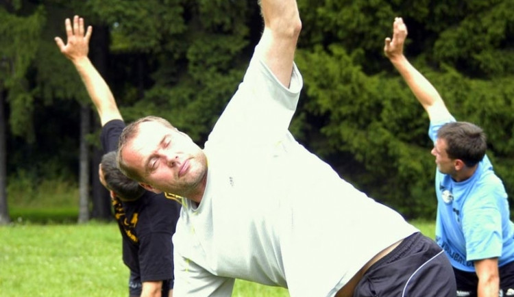 Volejbalisté Jihostroje se začali připravovat na novou sezonou. Na snímku z loňska trenér Jan Svoboda