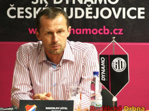 Bývalý český fotbalový reprezentant a v současnosti trenér Baníku Ostrava Radoslav Látal