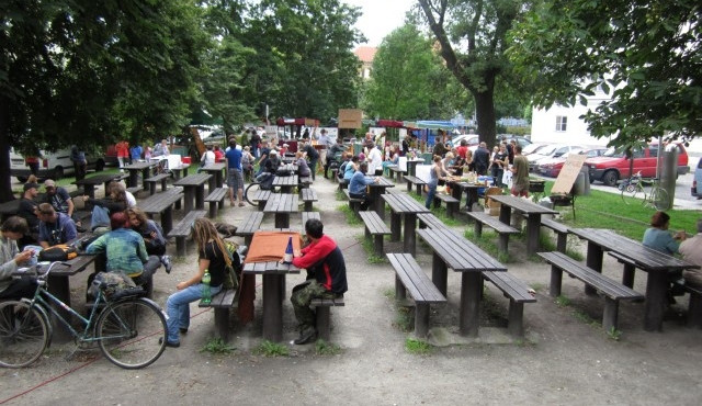 Letní scéna KD Slavie