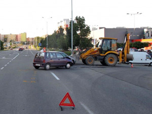 Nehoda v ulici Milady Horákové