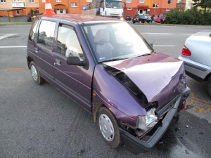 Nehoda v ulici Milady Horákové