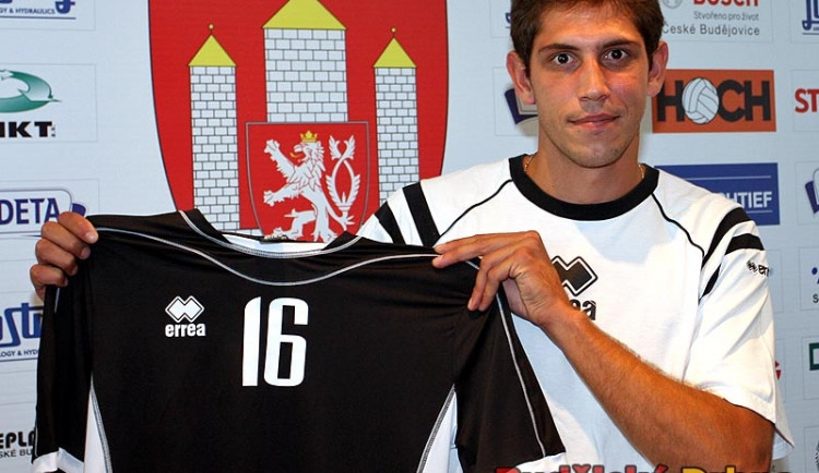 Nová posila Jihostroje - směčař Peter Pláteník