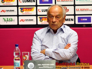 Trenér Dynama České Budějovice František Cipro