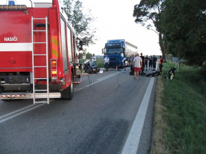 Při tragické nehodě mezi Velešínem a Netřebicemi zahynuli tři lidé