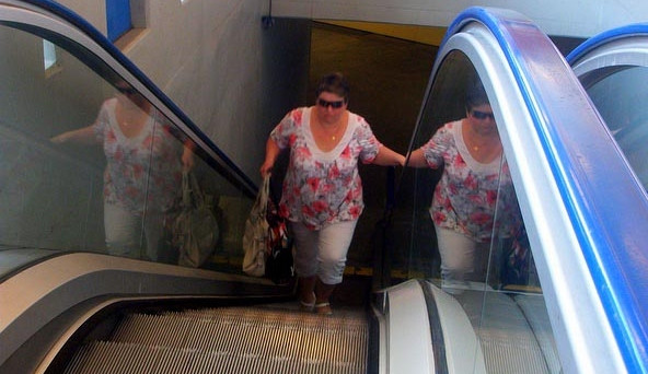 Eskalátor v Mercury