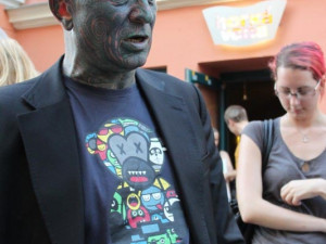 Prezidentský kandidát Vladimír Franz přijel do Budějc