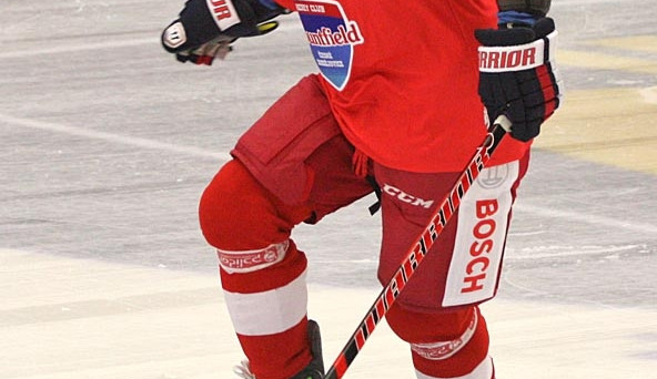 František Ptáček při zápase s Vítkovicemi