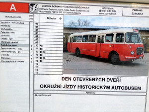 Svezte se historickým autobusem nebo trolejbusem